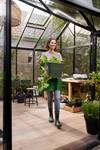green basics growpot square allin1 15cm leaf green